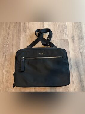Kate Spade Chelsea Laptop Sleeve with adjustable strap.